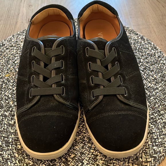 Vionic Shoes - Vionic Size 9.5 Wide black Suede Slip-ons in EUC